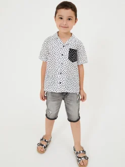 Camicia mussola con taschino