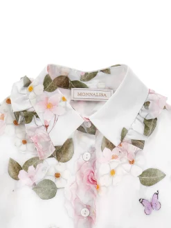 Camicia mussola floreale