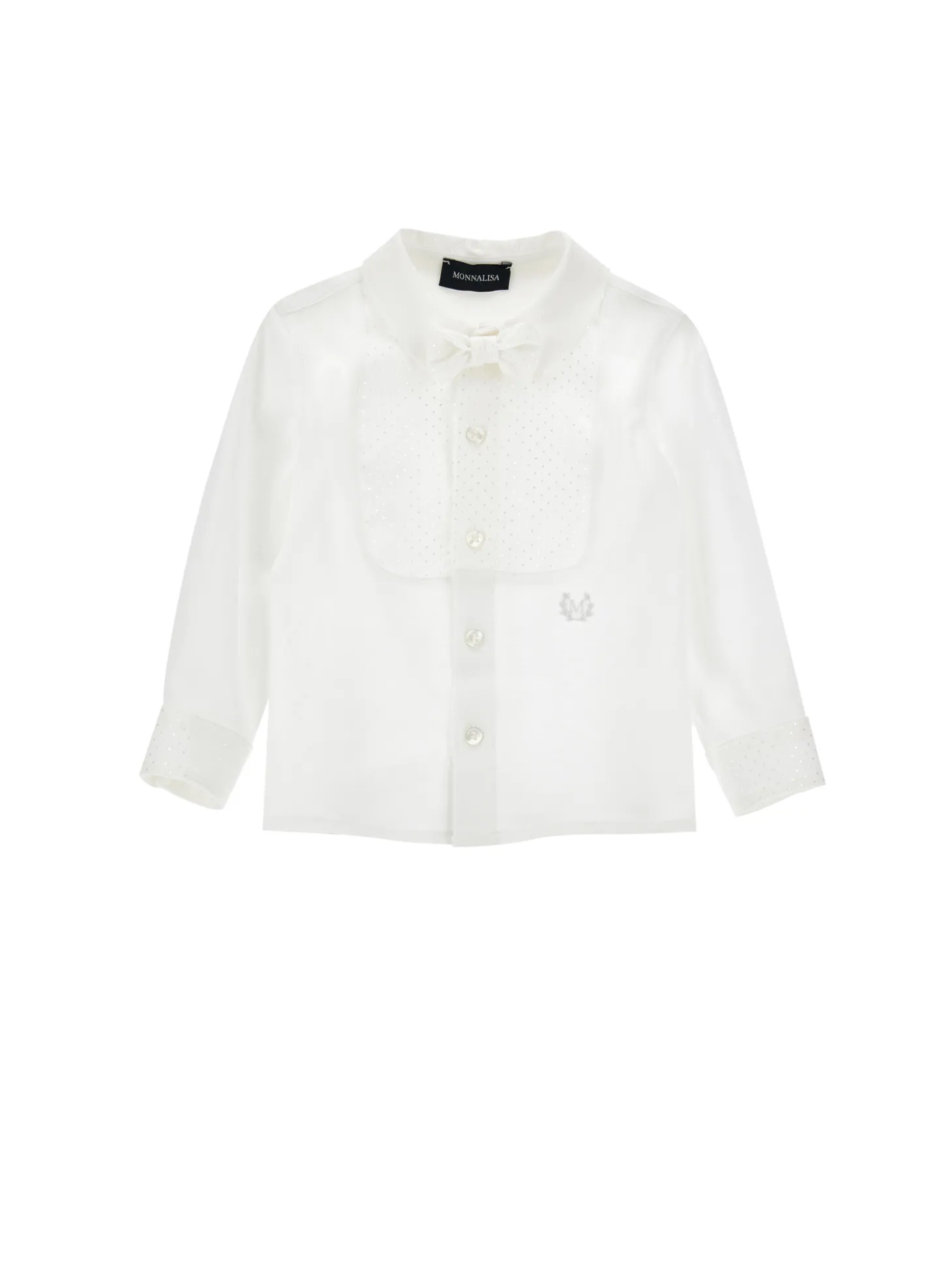 Camicia piquet con papillon