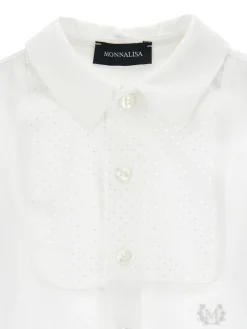 Camicia piquet con papillon
