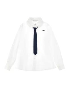 Camicia popeline con cravatta