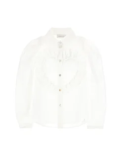 Camicia popeline con cuore