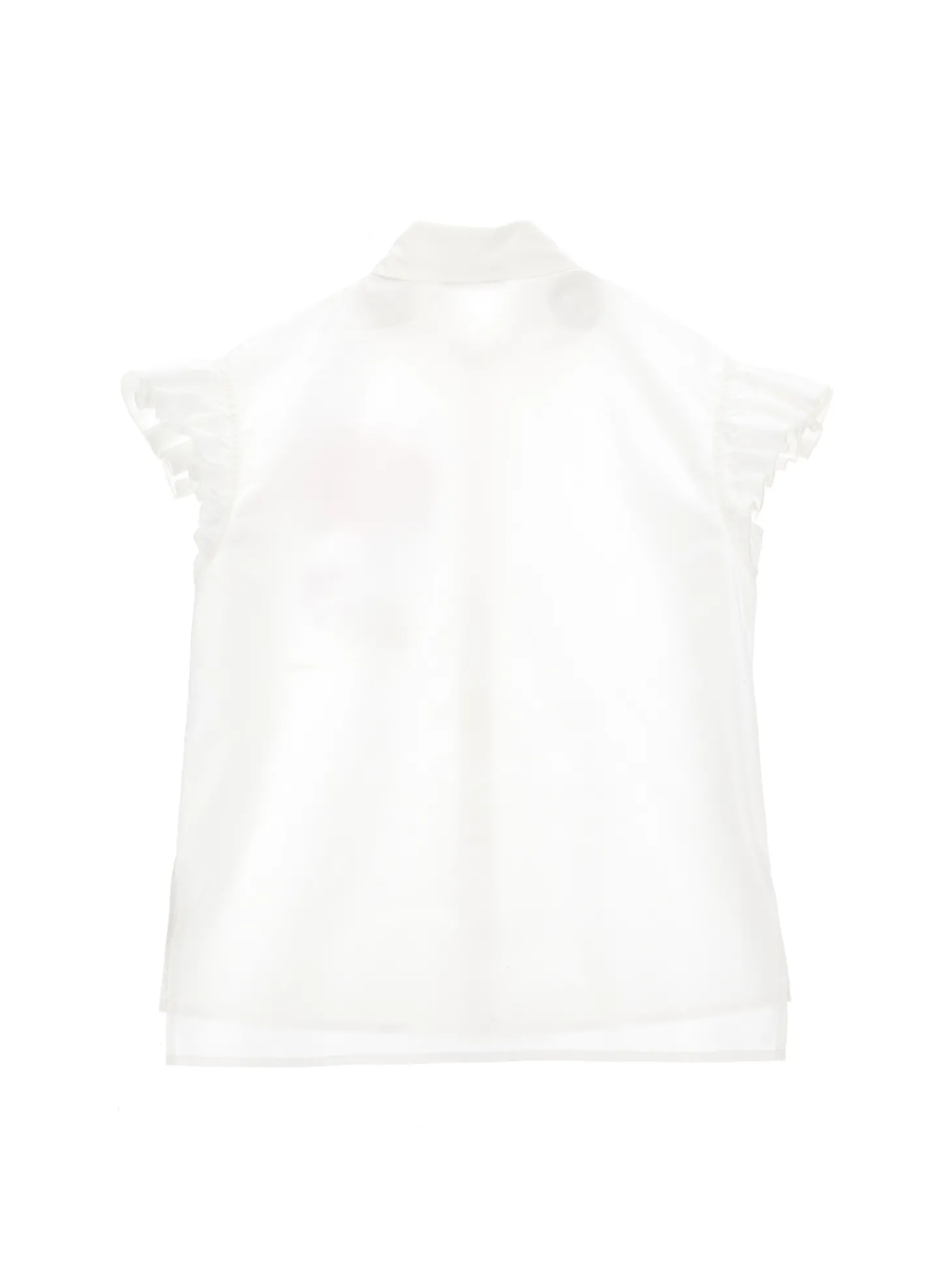 Camicia popeline con rosa con glitter