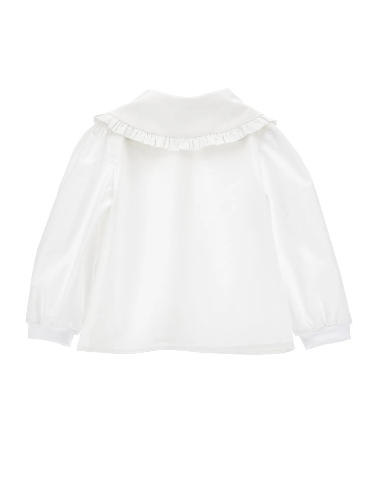 Camicia popeline ricamata