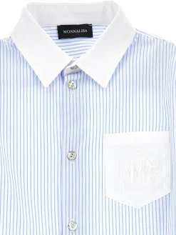 Camicia popeline rigato