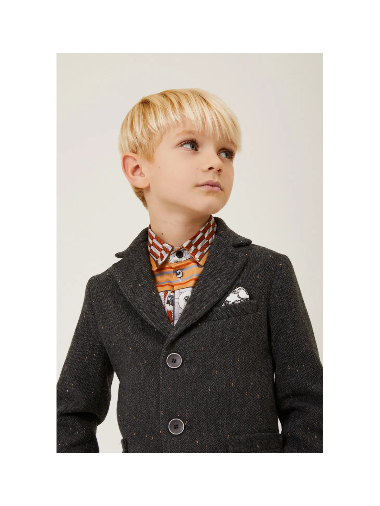 Camicia raso stampata
