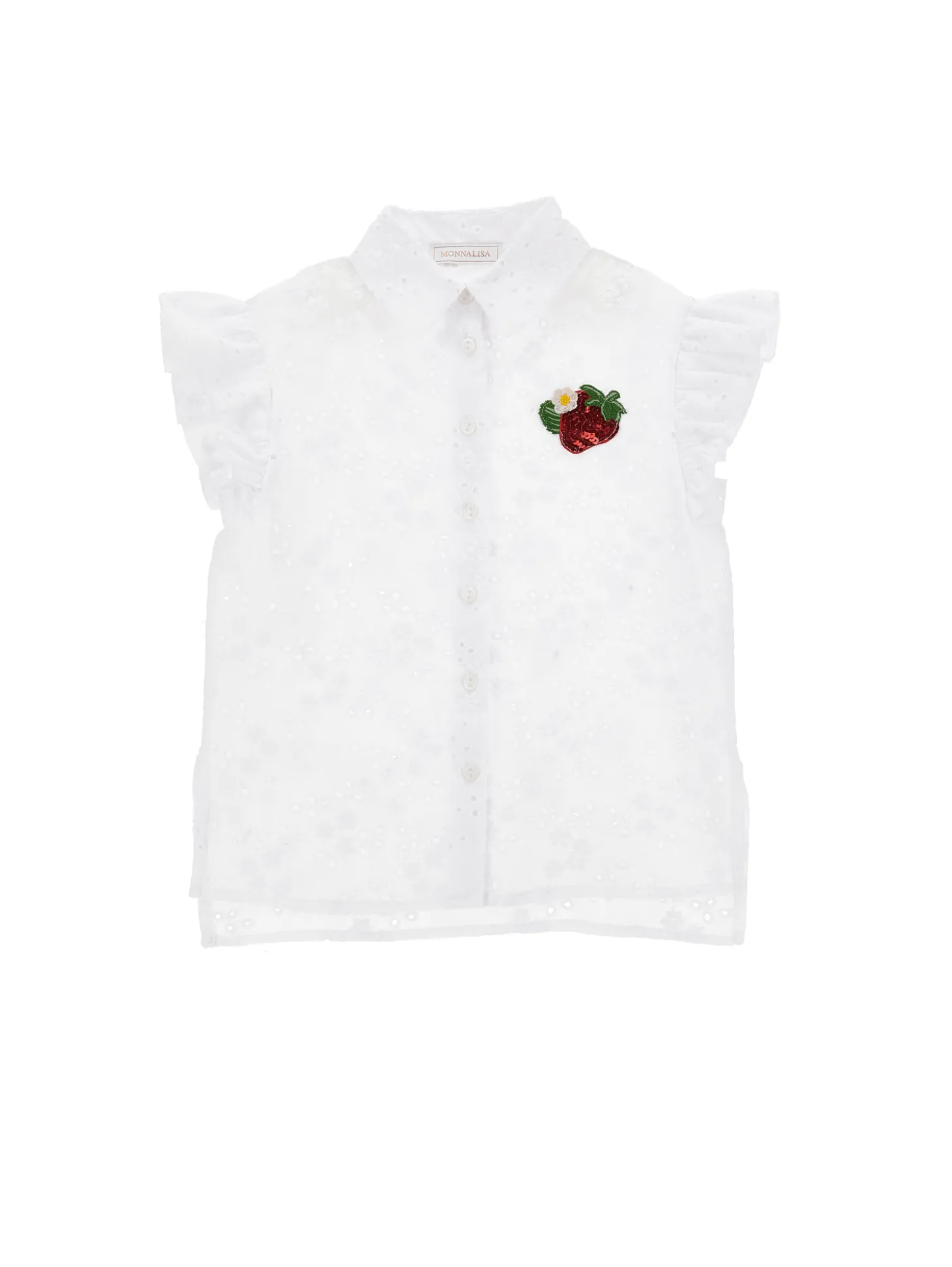 Camicia ricamo sangallo