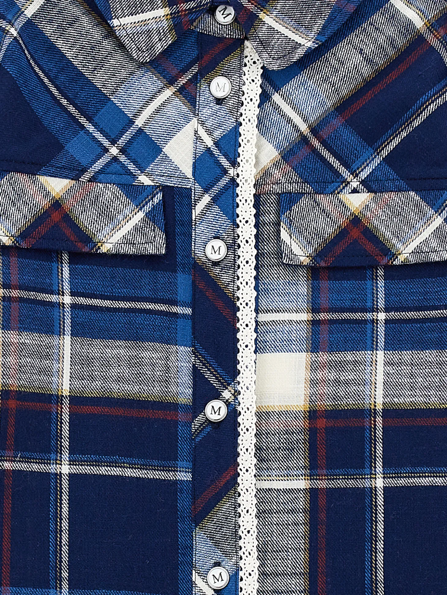 Camicia tartan lunga da annodare