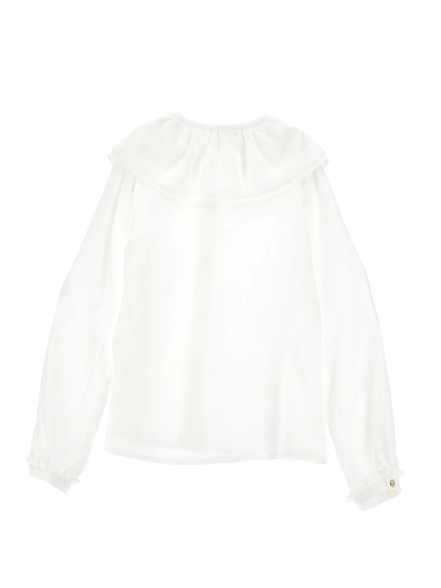 Camicia twill maxicolletto