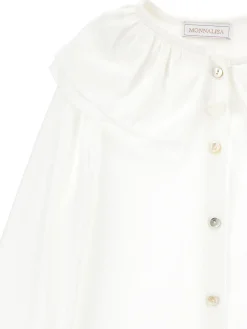 Camicia twill maxicolletto