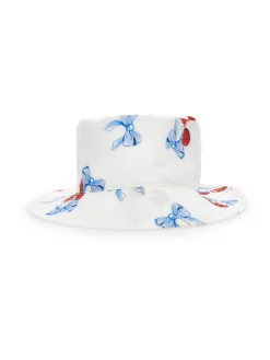 Cappellino popeline stampa ciliegine