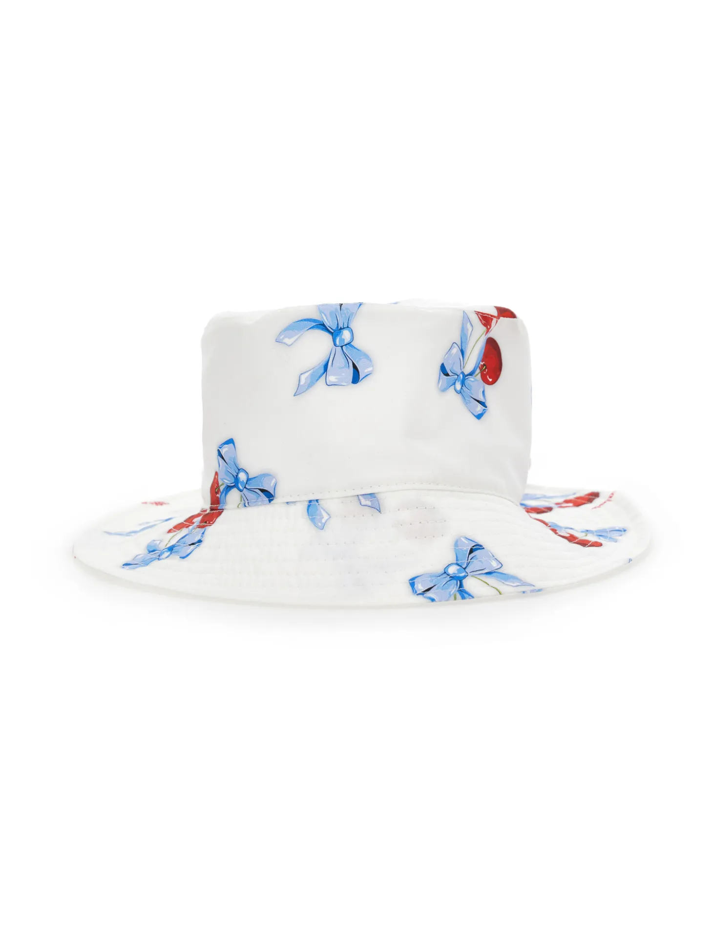 Cappellino popeline stampa ciliegine