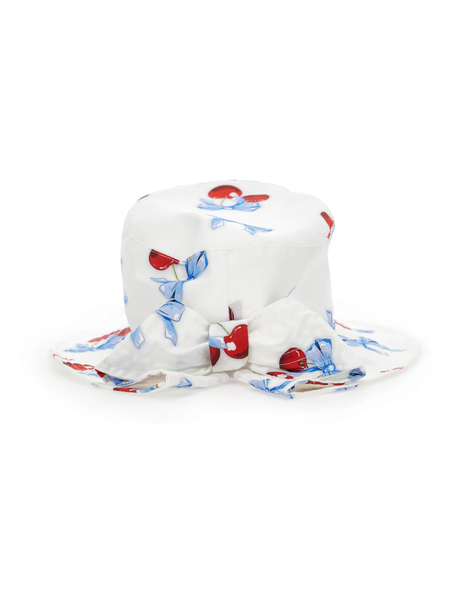 Cappellino popeline stampa ciliegine