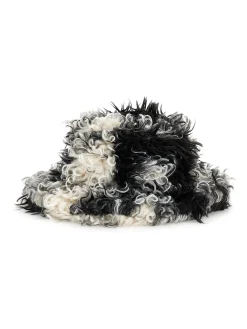 Cappello a cloche peluche