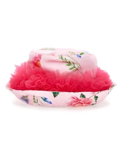 Cappello rasetto con rouches