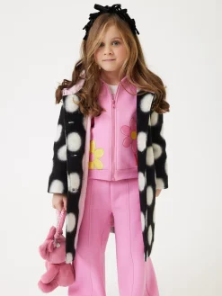 Cappotto lana cotta pois