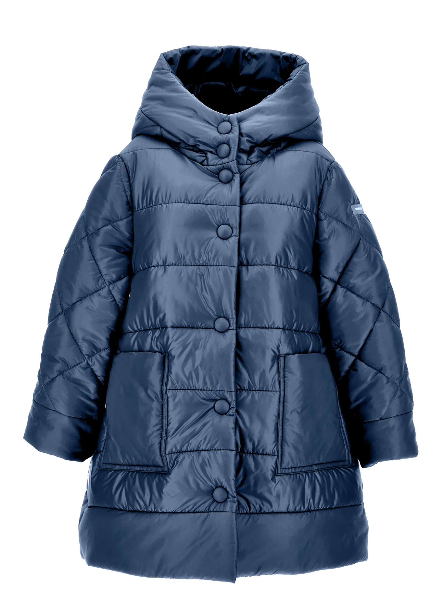 Cappotto tessuto tecnico trapuntato
