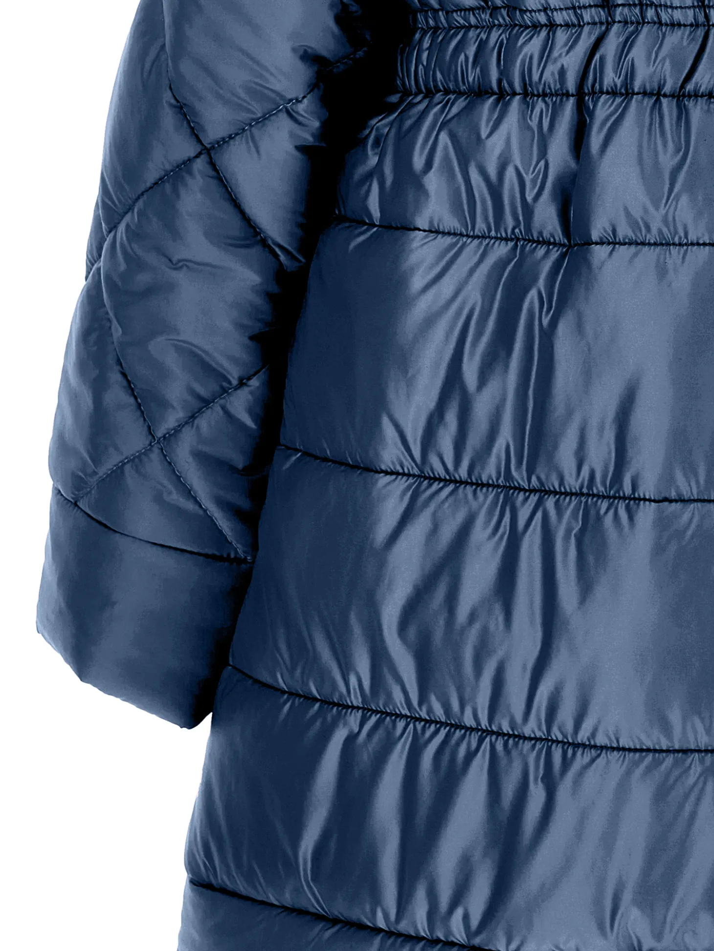 Cappotto tessuto tecnico trapuntato