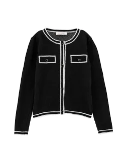 Cardigan bicolor supersoft