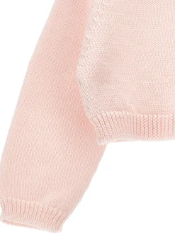 Cardigan corto lana merino