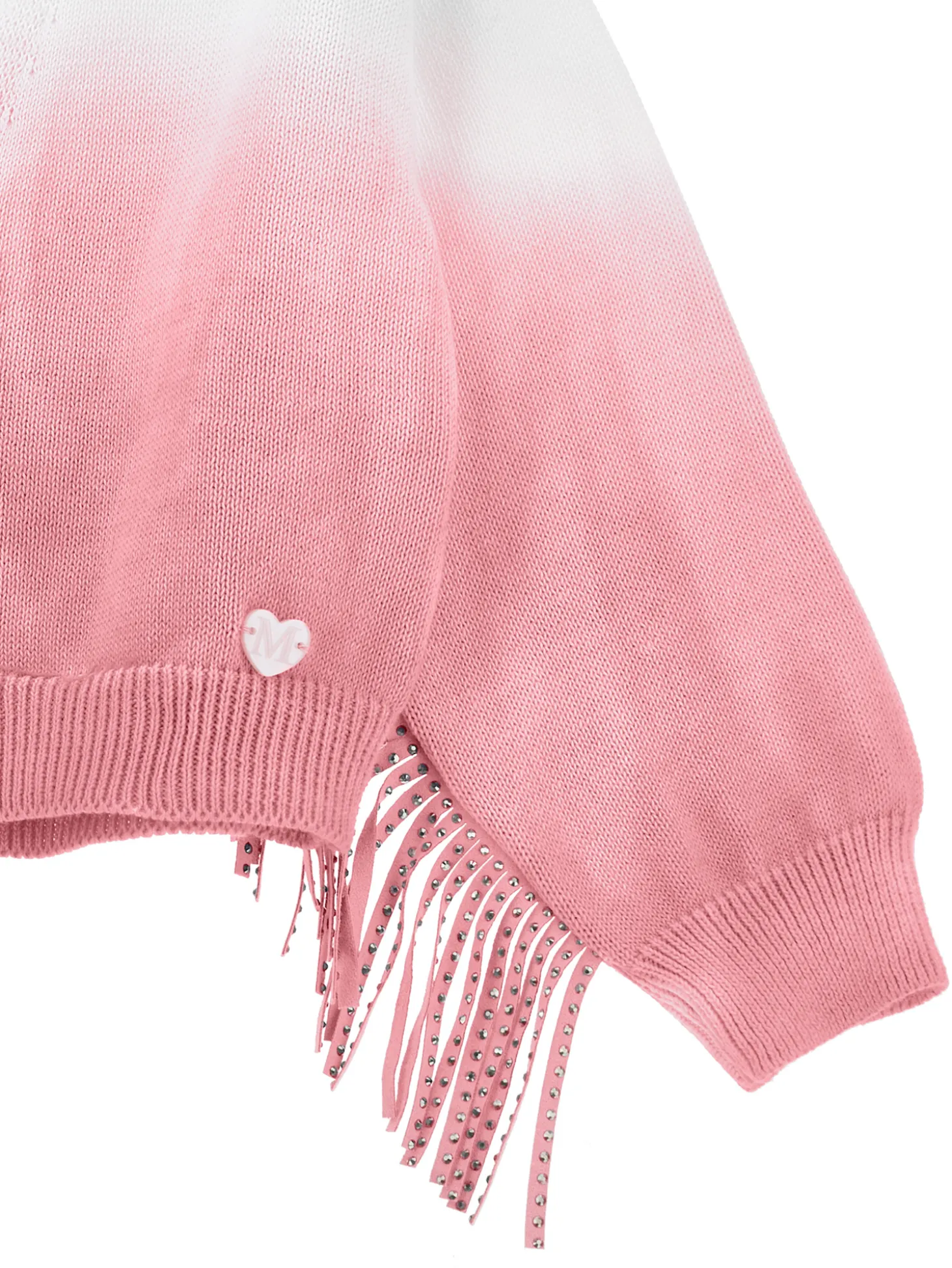 Cardigan cotone degradé