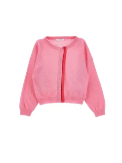 Cardigan supersoft con fiocco