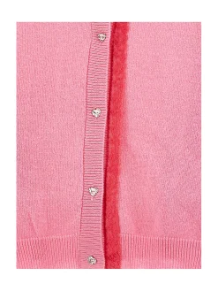 Cardigan supersoft con fiocco