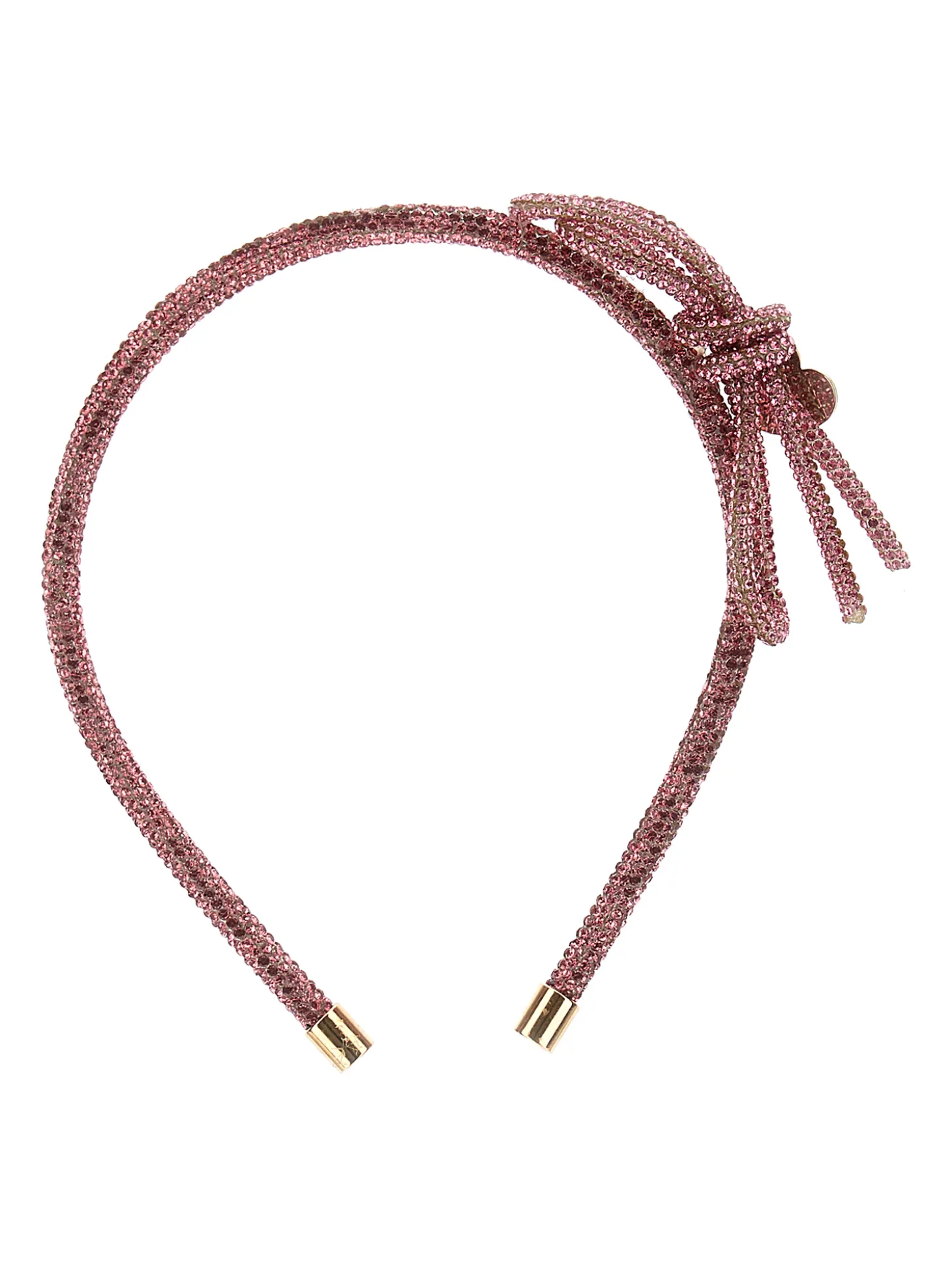 Cerchietto maglia in strass