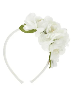 Cerchietto per capelli con bouquet