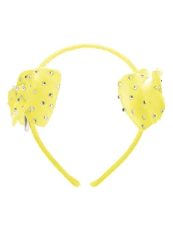 Cerchietto per capelli doppio fiocco