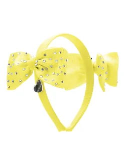 Cerchietto per capelli doppio fiocco