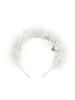 Cerchietto per capelli piume