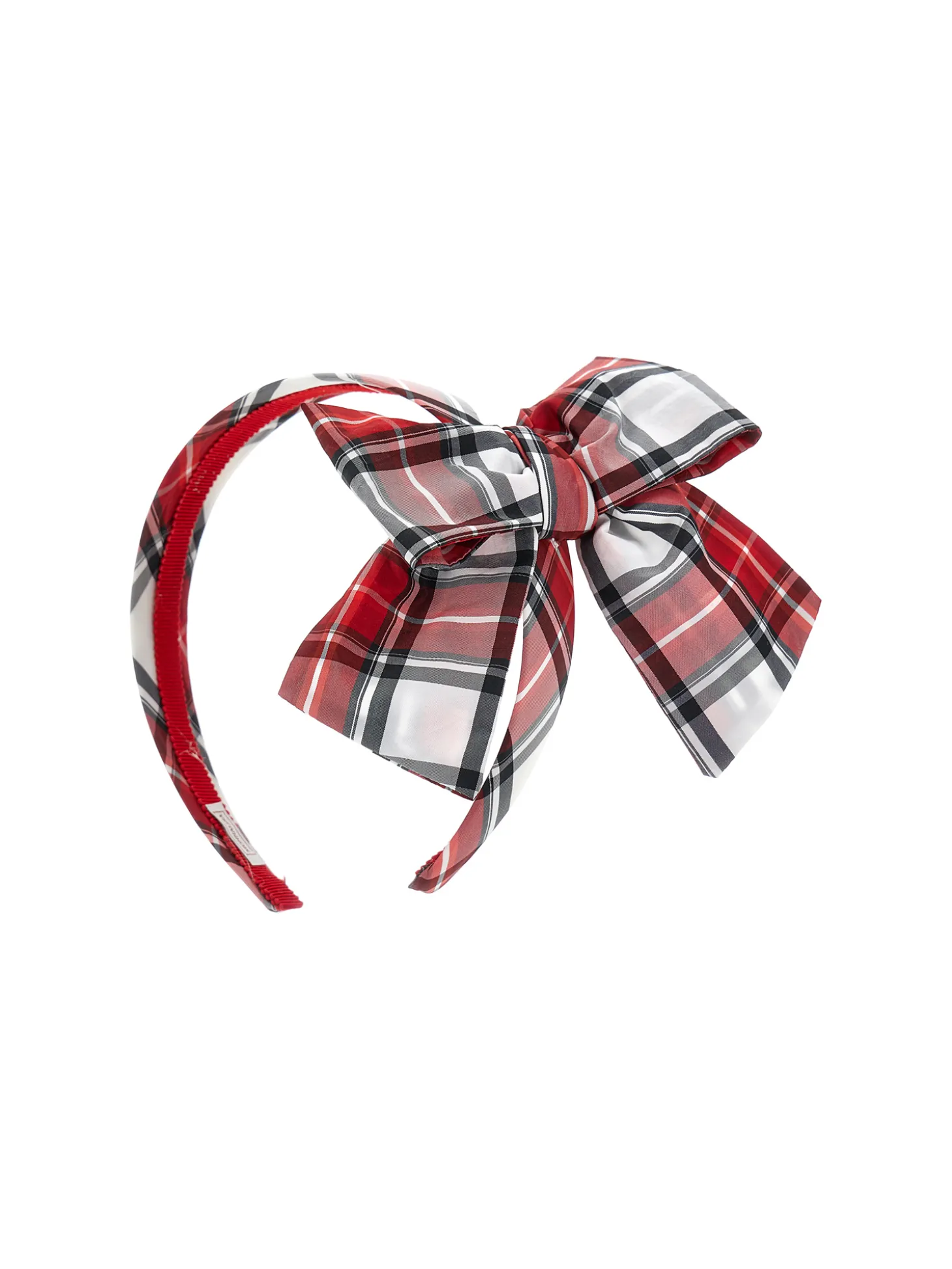 Cerchietto per capelli taffetà tartan