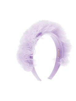 Cerchietto rouche tulle