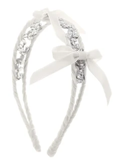 Cerchietto strass e velluto
