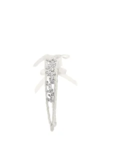 Cerchietto strass e velluto