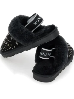 Clogs in crosta con borchie