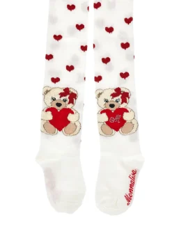 Collant caldo cotone jacquard