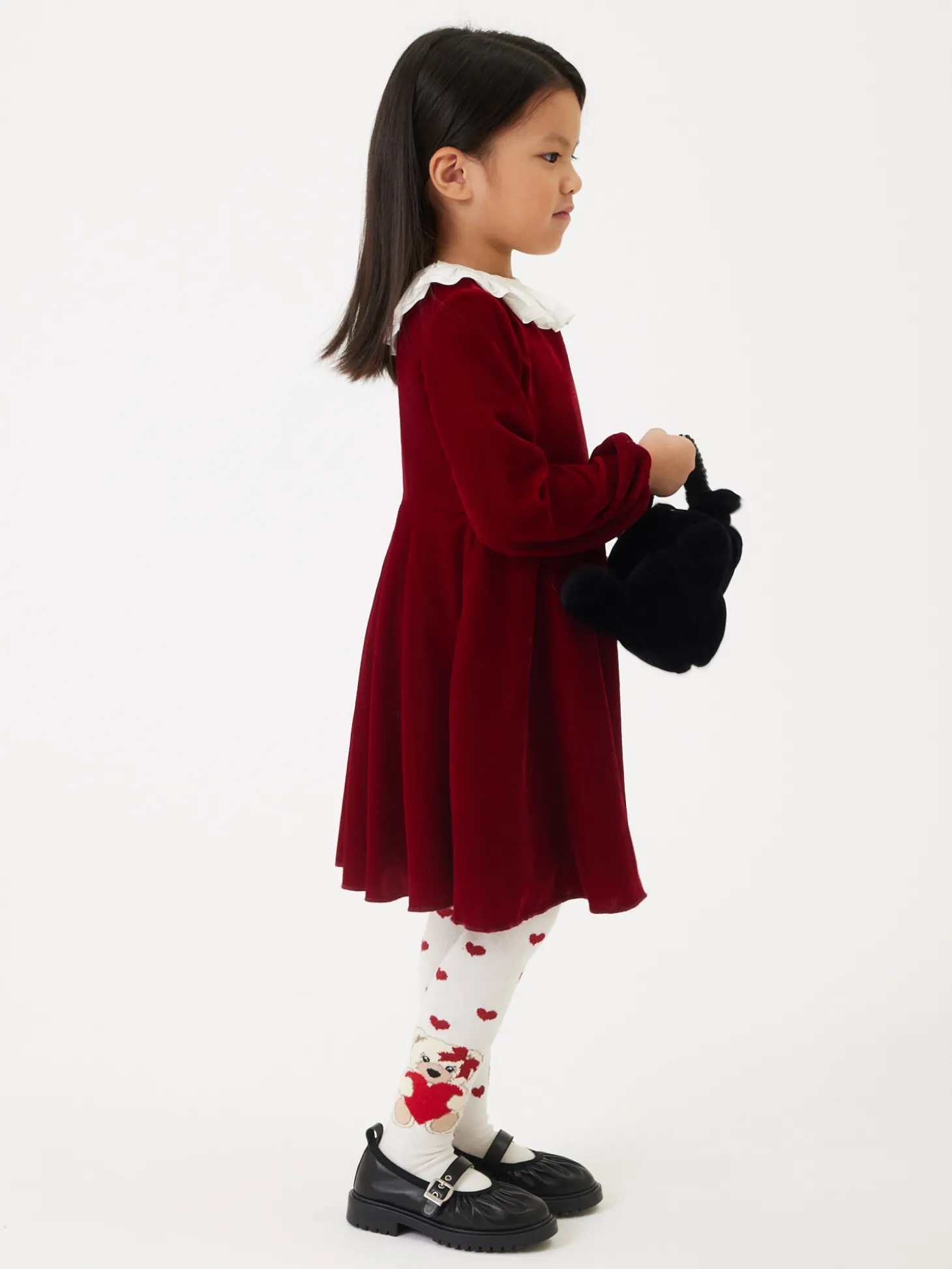 Collant caldo cotone jacquard