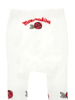 Collant caldo cotone rose