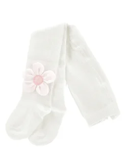 Collant cotone fiore