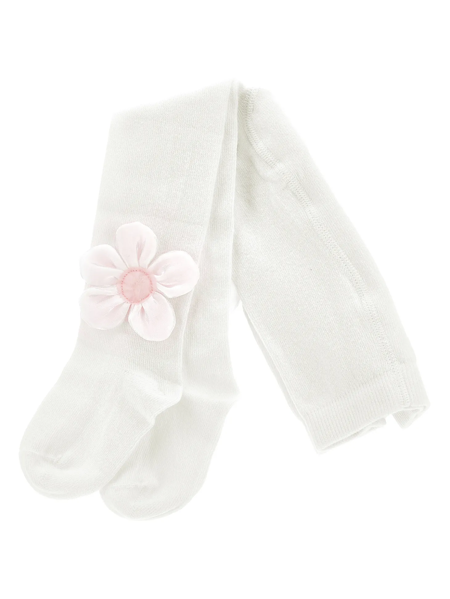 Collant cotone fiore
