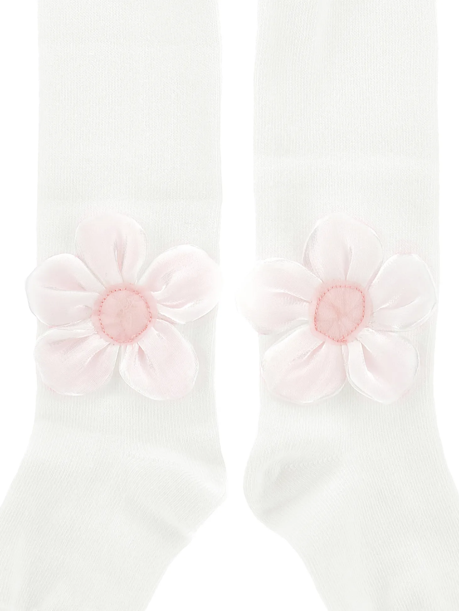 Collant cotone fiore