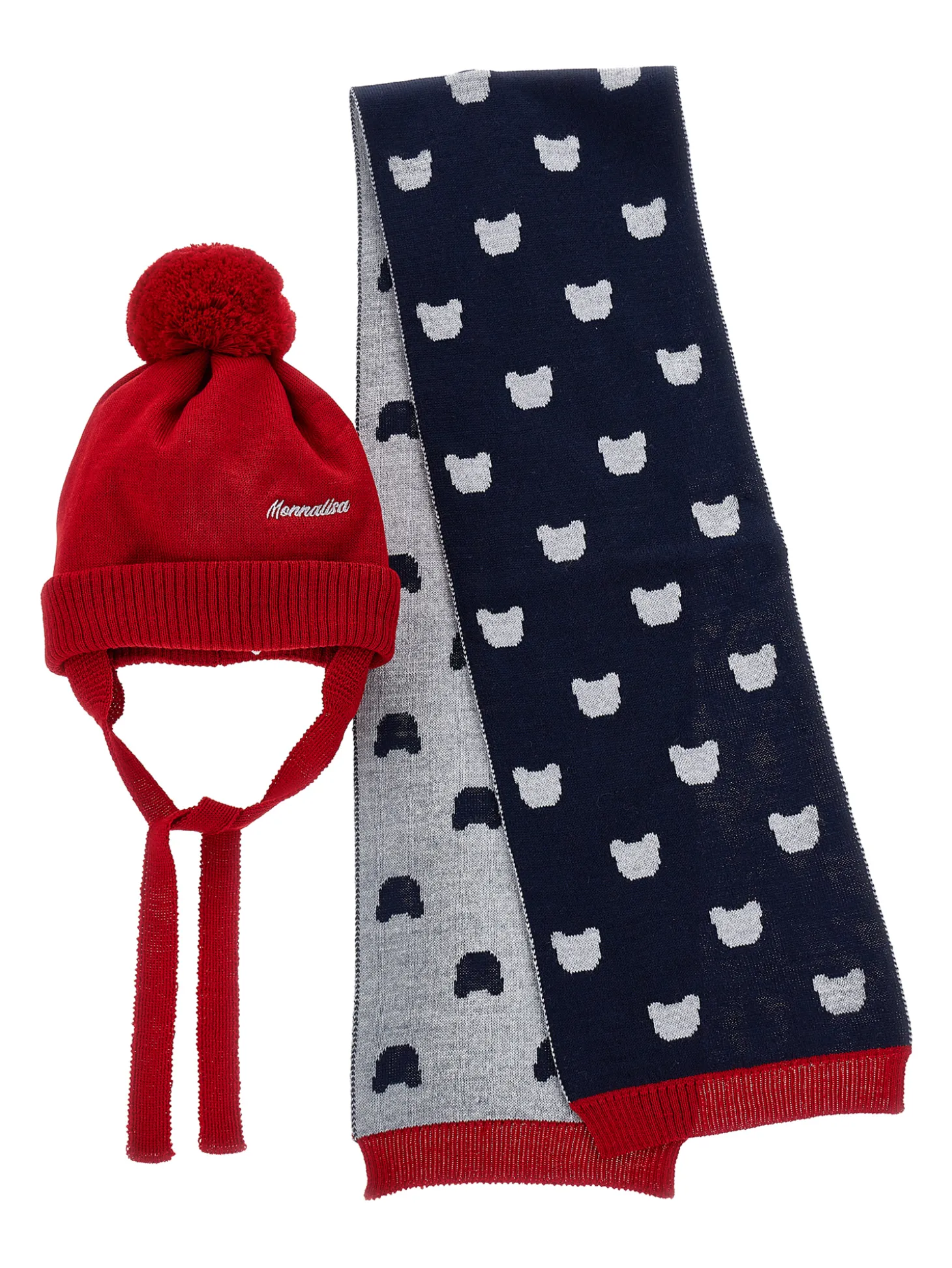 Completo accessori misto lana