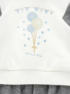 Completo cotone due pezzi ciniglia