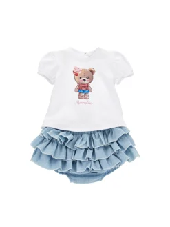 Completo due pezzi con teddy bear