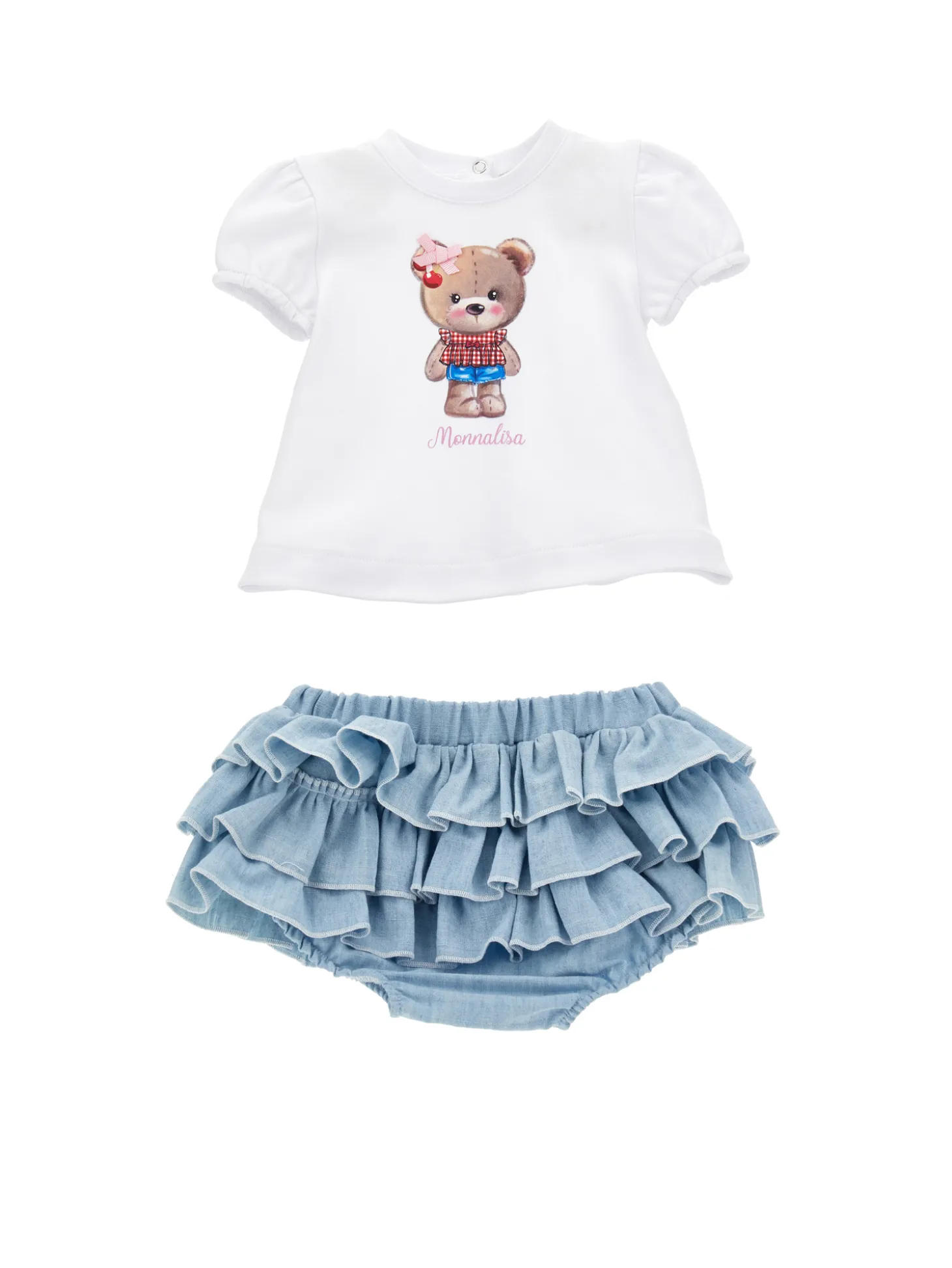 Completo due pezzi con teddy bear