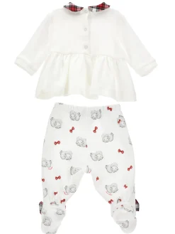 Completo due pezzi ghette e blusa