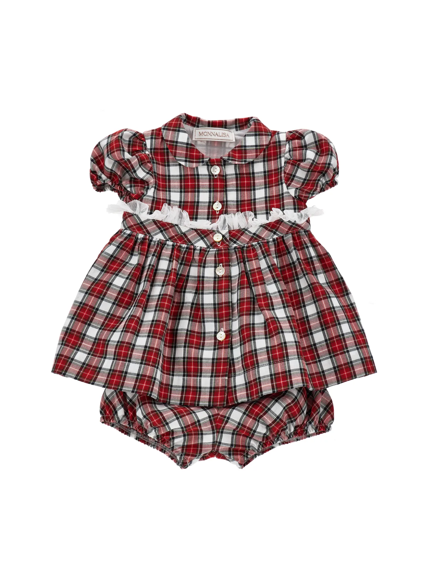 Completo due pezzi tartan