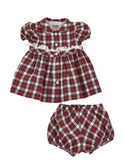 Completo due pezzi tartan
